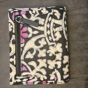 Vera Bradley Euro Wallet Tri-Fold Wallet Small Travel